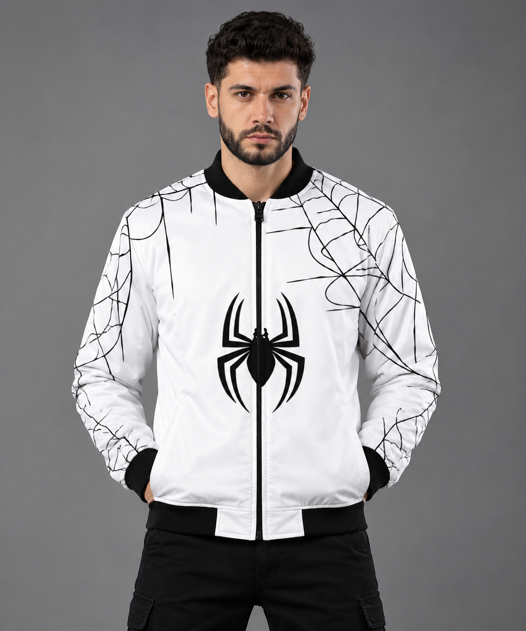 Vendra - Spider AOP Bomber Jacket